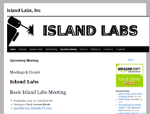 Tablet Screenshot of islandlabs.org